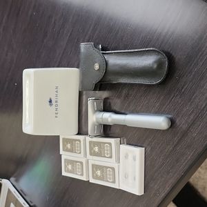 Merkur Futur Double Edge Razor and Accessories
